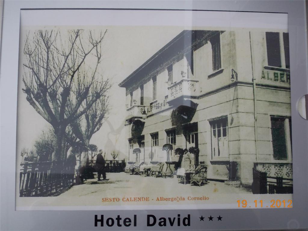 Hotel David Sesto Calende Exterior photo